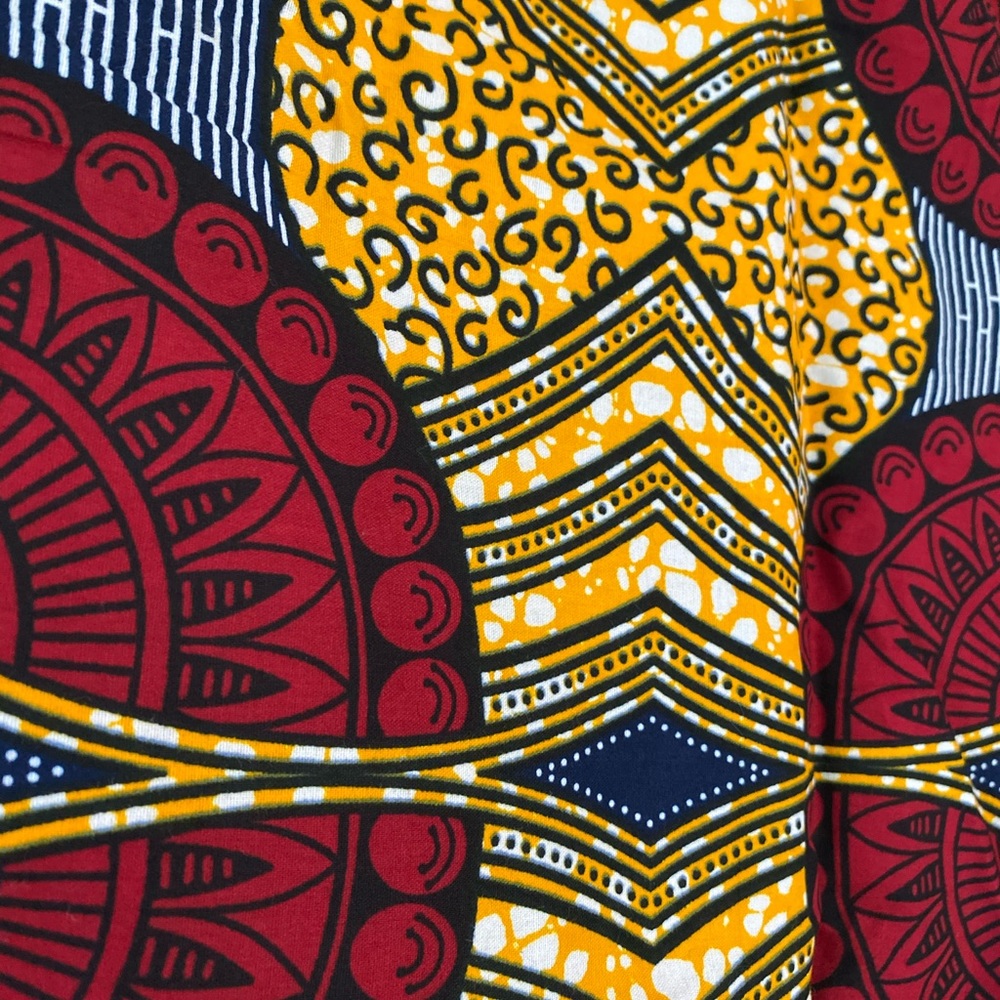 Authentic African print pants. Size 18. NWT.